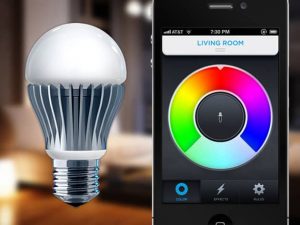 Smart Home: Controlling Lights With His Phone