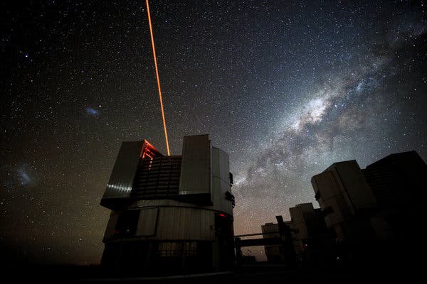 Picture of Milky Way in night mode