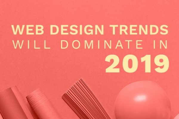 Image Depicts Web Design Trends Text