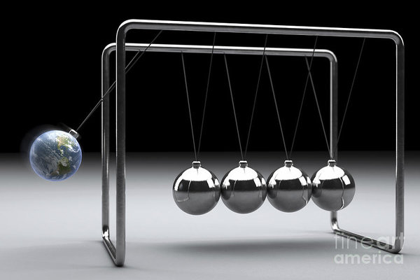 Newtons Cradle Poster
